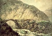 Pars, William The Devil's Bridge in the Canton of Uri USA oil painting artist